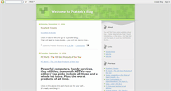 Desktop Screenshot of prateekz.blogspot.com