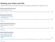 Tablet Screenshot of healingyourhomeandlife.blogspot.com