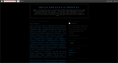 Desktop Screenshot of ideasidealesidiotas.blogspot.com