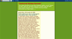 Desktop Screenshot of centraldeduvidassurreais.blogspot.com