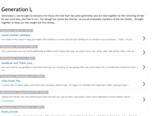Tablet Screenshot of generation-l.blogspot.com