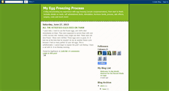 Desktop Screenshot of eggfreeze.blogspot.com