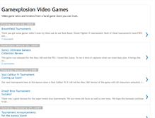 Tablet Screenshot of gamexplosionvideogames.blogspot.com