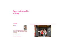 Desktop Screenshot of angelo-angelina.blogspot.com