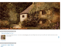 Tablet Screenshot of cottageinthemeadow.blogspot.com