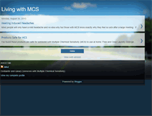 Tablet Screenshot of livingwithmcs.blogspot.com
