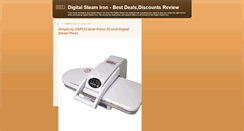 Desktop Screenshot of digital-steam-iron.blogspot.com