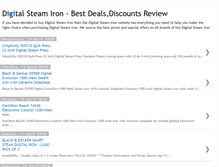 Tablet Screenshot of digital-steam-iron.blogspot.com