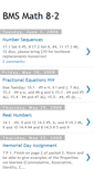 Mobile Screenshot of bmsmath8-2.blogspot.com