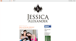 Desktop Screenshot of jessicaalexander.blogspot.com