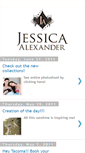 Mobile Screenshot of jessicaalexander.blogspot.com