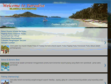 Tablet Screenshot of padangwatersport.blogspot.com