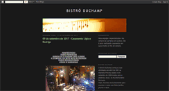 Desktop Screenshot of bistroduchamp.blogspot.com