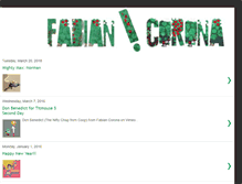 Tablet Screenshot of fabiancorona.blogspot.com