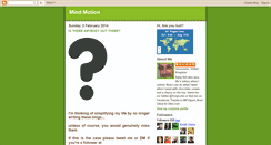 Desktop Screenshot of mind-motion.blogspot.com