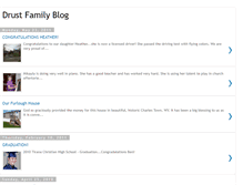 Tablet Screenshot of drustfamilyblog.blogspot.com