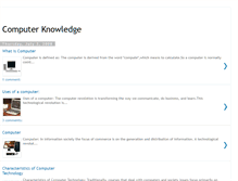 Tablet Screenshot of computerknowledge12.blogspot.com