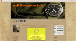 Desktop Screenshot of military-watch.blogspot.com