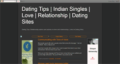 Desktop Screenshot of dating-indian.blogspot.com