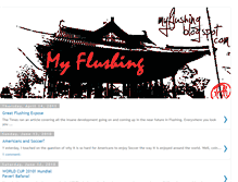 Tablet Screenshot of myflushing.blogspot.com