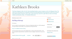 Desktop Screenshot of kathleen-brooks.blogspot.com