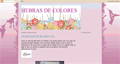 Desktop Screenshot of hebrasdecolores.blogspot.com