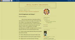 Desktop Screenshot of bulldawgtraining.blogspot.com