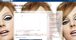 Desktop Screenshot of misscatliner.blogspot.com