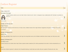 Tablet Screenshot of fashionregister.blogspot.com