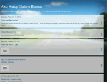 Tablet Screenshot of akuhidupdalambluess.blogspot.com