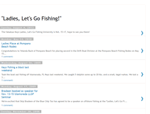 Tablet Screenshot of ladiesletsgofishing.blogspot.com