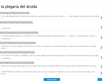 Tablet Screenshot of laplegariadeldruida.blogspot.com
