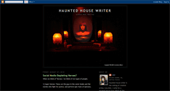 Desktop Screenshot of hauntedhousewriter.blogspot.com