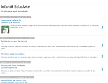 Tablet Screenshot of infantil-educarte.blogspot.com