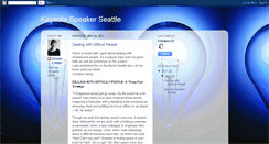 Desktop Screenshot of keynotespeakerseattle.blogspot.com