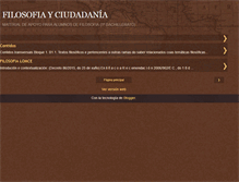 Tablet Screenshot of filosofiayciudadana.blogspot.com