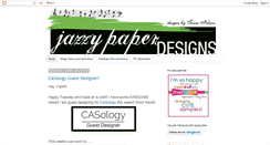 Desktop Screenshot of jazzypaper.blogspot.com