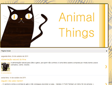 Tablet Screenshot of aniimalthings.blogspot.com