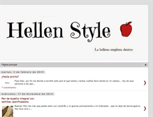 Tablet Screenshot of hellenstyle.blogspot.com