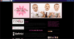 Desktop Screenshot of cutelikemegiveaways.blogspot.com