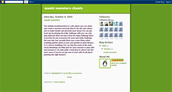 Desktop Screenshot of moshimonsterscheats.blogspot.com