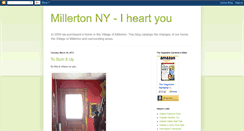 Desktop Screenshot of millertonvillage.blogspot.com