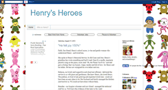 Desktop Screenshot of henrysheroes.blogspot.com