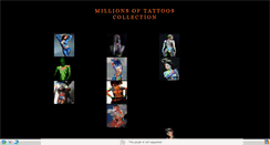 Desktop Screenshot of millionsoftattooscollection.blogspot.com