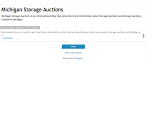 Tablet Screenshot of michiganstorage.blogspot.com