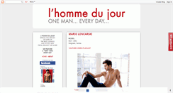 Desktop Screenshot of lhommedujour2020.blogspot.com