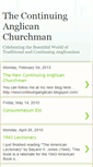 Mobile Screenshot of continuinganglican.blogspot.com