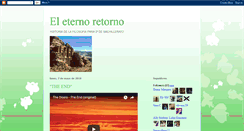 Desktop Screenshot of eleternoretorno-jm.blogspot.com