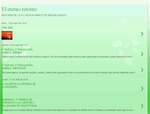 Tablet Screenshot of eleternoretorno-jm.blogspot.com