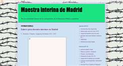 Desktop Screenshot of maestrainterina.blogspot.com